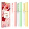 Glass Nail File, Nail File, Glass Nail File with Case for Natural Nails, Professional Czech Glass File Stocking Stuffers for Women, by XIPOO