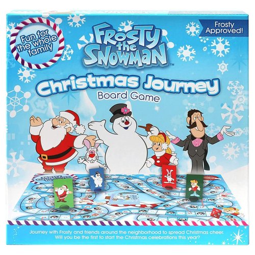 AQUARIUS Frosty The Snowman Board Game - Fun Family Christmas Gift for Kids & Adults - Officially Licensed Frosty The Snowman Merchandise & Collectibles