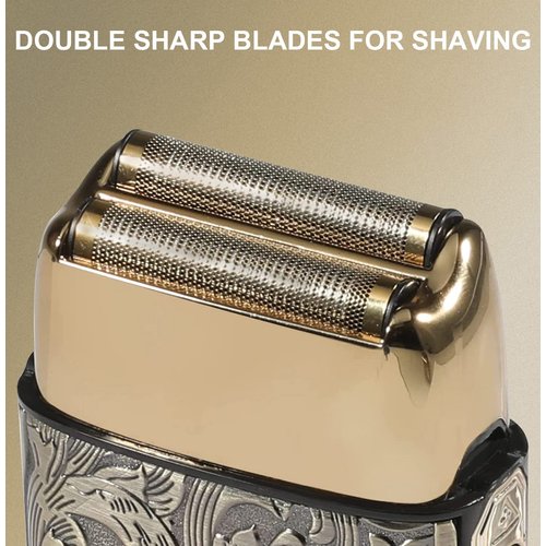 Ufree Shavers for Men, 3-Speeds Electric Razor, Close Shave Head Shavers for Bald Men with Double Foil, Barber Supplies Electric Beard Trimmer, Gifts for Men