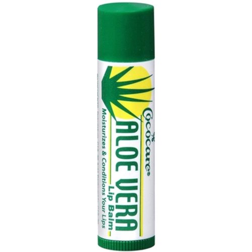 Cococare Aloe Vera Lip Balm 0.15 oz (Pack of 3)