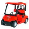 🏌️ KiNSFUN Red Golf Cart 4½" Die Cast Metal Model Pullback Action Toy ⛳
