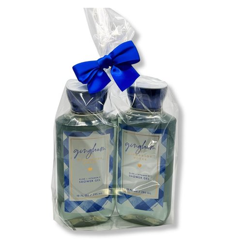 Bath & Body Works Gingham Shower Gel - Gift Pack for Holiday - Pack of 2