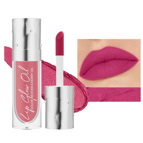 Moisturizing Lip Oil, Clear Lip Gloss Crystal Jelly Moisturizing Lip Oil, Moisturizing No-Sticky Transparent Plumping Lip Balm for Lip Care, Korean Fashion Lipstick Makeup Lip Care(Lip Gloss #08)