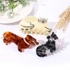PHALIN Dog Hair Claw Clips for Women, Fun Acetate Animal Hair Clips Cute Dachshunds Border Collie Dog Hair Barrettes Cat Pet Hair Accessory Dog Lovers Gifts (Style H)
