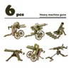 Military Weapons Pack, WW2 Army Gear Kit Bricks Accessories Set, SWAT Building Blocks Parts for Soldier Figures, Compatible with Major Brands