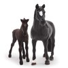 Gemini&Genius Horses Toy for Kids, Farm Horse Animal Playset, Stallion with Horse Cub Family Action Figures Party Favors Supplies, Party Cupcake Toppers, Birthday Gifts for Kids