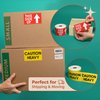 3" X 5" This Side Up Arrow - Handle with Care, Warning Shipping Labels (1 Roll, 500 Stickers/Roll)