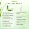 Aloderma Brightening Face Toner made with 88% Organic Aloe Vera - Natural Aloe Vera Toner for Face with Hyaluronic Acid & Niacinamide, Skin-Refining Toner to Brighten Skin, Aloe Skin Toner, 4.2 Oz
