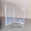 Manqianxun false eyelash adhesive storage box. Portable dust-proof transparent false eyelash storage tool. Suitable for traveling with you. And daily storage of false eyelashes.