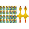 JA-RU Mini Rubber Chicken Slingshot for Kids (24 Pack, 2 Units Each) Stretchy Finger Slingshot Toys. Funny Gag Gifts, Bulk Party Favors & Stocking Stuffers for Teens. 426-24p