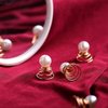 Luxshiny Pearls for Hair 12pcs Pearl Spiral Hair Pins, Gold Twists Hair Coils Pearls Hair Clip Pearl Hair Accessories for Wedding Party Prom
