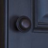GlideRite Hardware 81784-ORB-10 Round Rope Cabinet Knobs, 10 Pack, 1.125", Oil Rubbed Bronze