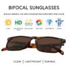 VITENZI Bifocal Sunglasses for Men and Women Designer Reading Sun Tinted Glasses with Readers - Trento in Tortoise 2.00