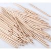 100PCS 75mm (3in) Cuticle Orange Wood Nail Sticks Pusher Manicure Pedicure Nail Remover Tool, Wooden Cuticle Pusher - Disposable Set Useful for Home & Salon -Won't Break Easily - Skin Safe - Beauty