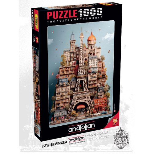 Anatolian Puzzle - Eyfel, 1000 Piece Puzzle, #1168