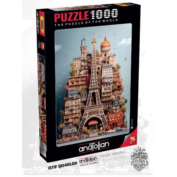 Anatolian Puzzle - Eyfel, 1000 Piece Puzzle, #1168