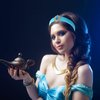 Women Princess Costume Accessories Headband Hair Ties Girls Dress Up Halloween Cosplay Party Supplies for Jasmine