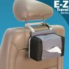 FH Group E-Z Travel Napkin Tissue Dispenser Holder Fits Most Cars, SUVs, Trucks, and Vans Gray