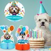 Skylety 6 Pieces Dog Themed Party Decorations Dog Honeycomb Centerpieces 3D Dog Birthday Decoration Centerpieces Birthday Theme Party Paper Centerpiece for Dog Theme Party 3D Table Decorations