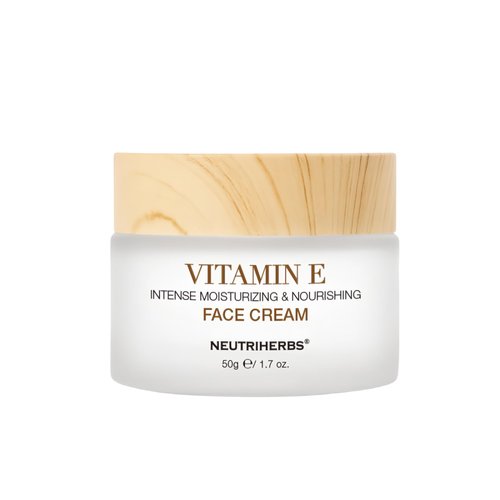 Neutriherbs Vitamin E Face Cream,Day and Night Facial Moisturizer for Women and Men, Nourishing and Hydrating Fit for Sensitive Skin - 1.7 oz