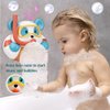 WenToyce Bear Bubble Maker for Bath, Foam Blower Bubbling Making Machine, Nursery Rhyme Musical Bathtub Toy for Baby Kids Happy Bath