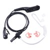 COMMIXC Walkie Talkie Earpiece, Covert Air Acoustic Tube Headset with PTT and Mic, Compatible with Motorola Mototrbo Two-Way Radios APX4000 APX7000 APX8000 XPR6350 XPR6550 XPR7350 XPR7550