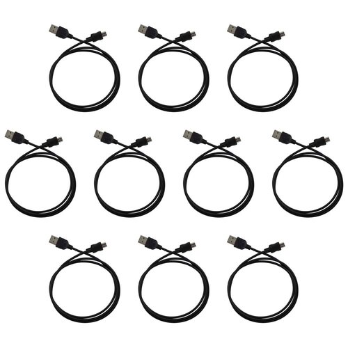Harper Grove Micro USB Cable, 3FT USB A 2.0 to Micro USB Charger and Sync Cable, 10 Pack, for Alcatel 1x Evolve 3T 8 8.0 768 871 A A3 A3 XL A5 LED A30 Fierce Allura Cinch Dawn