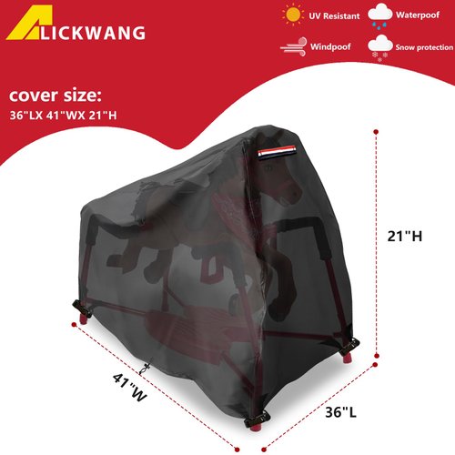 Alickwang Kids Rocking Horse Cover for Radio Flyer Rocking Horse,Waterproof Riding Horse Cover for Radio Flyer Interactive Riding Horse,Ride On Horse Cover for Toddlers Ride On Toys