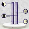 Allegro Combs 400 Hair Combs Barber Comb Set Hair Cutting Pocket Comb For Hair Stylist Styling Comb Men’s Women’s Made In USA Purple 12 Pk.