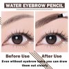 AWCCXMYM Eyebrow Pencil Brow Pencil,Waterproof Eyebrow Pencil Brow Pen with Micro-Fork Tip,Long Lasting Eyebrow Microblading for Natural Beautiful Eye Brown Makeup - Brown