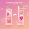 Caress Body Wash With Silk Extract For Noticeably Silky, Soft Skin Daily Silk Body Soap With White Peach & Orange Blossom 20 fl oz