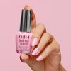 OPI Infinite Shine Long-Wear Soft Crème Finish Opaque Pink Nail Polish, Up to 11 days of wear & Gel-Like Shine, Faux-ever Yours, 0.5 fl oz