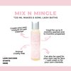 LivBay Mix N Mingle - Lash Extension Cleanser + Lash Wash Foam Shampoo for Eyelash Extensions for Home and Salon Use (Concentrate 120ml)