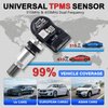 Autel TPMS Sensor Universal 1 Sensor with Dual Frequency (315MHz + 433MHz), Tire Pressure Monitoring Sensor Replacement for 99% Vehicles, Programmable by Autel TPMS Tool (Metal Valve)