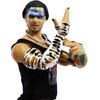 Mattel WWE Ultimate Edition Action Figure & Accessories Set, Jeff Hardy 6-inch Collectible with 30 Articulation Points, Swappable Pieces & Entrance Gear