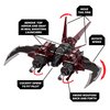 Snap Ships Scarab K.L.A.W. Interceptor - Construction Toy for Custom Building and Battle Play - Ages 8+