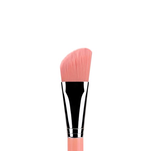 Bdellium Tools Professional Makeup Brush Pink Bambu Series - 948.1 Slanted Foundation