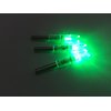 jiexi fashion Compound Bow Arrow Nocks Lighted Led Arrow Nocks for Inside Diameter Pack of 6 (Green)