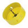 JIECHENG Bi-Metal 4 inch Hole Saw with Arbor Mandrel for Cutting Wood,Cornhole Boards,Drywall,Plasterboard,Plywood,Steel,Aluminium,Brass,Copper,Zinc,Tin,102mm
