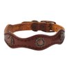 Weaver Leather Sundance Dog Collar, 1 x 19-Inch, Brown