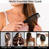 Detangling Hair Comb for Women Men, Wide Tooth Comb Detangles Thick Curly Wavy Hair Wet and Dry Long Handle Hair Comb for Shower