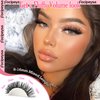 Fluffy Lash Extension Mink Thick Cluster Eyelash Extensions 10-18mm Lash Clusters Individual Lash Extensions DIY Clusters Lashes Extension at Home by Focipeysa (300pcs-70P+80P+90P 10-18mm)