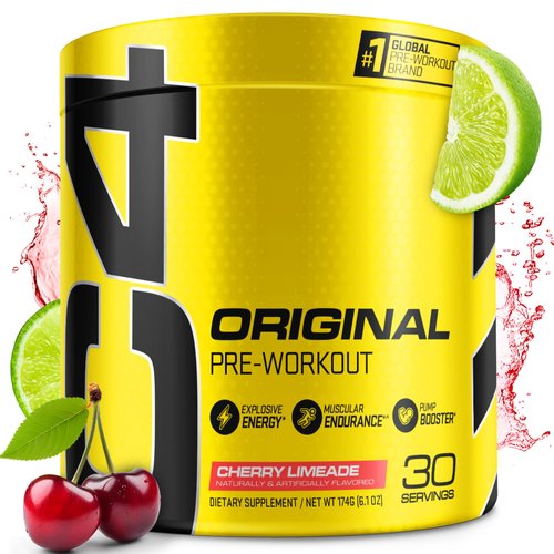 Cellucor C4 Original Pre Workout Powder Cherry Limeade | Vitamin C for Immune Support | Sugar Fre...
