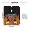 ALAZA African American Woman Pop Art Waterproof Barber Cape for Men Women Beard Shaving Bib Apron Professional Hair Cutting Cloth, 65 x 55 inch