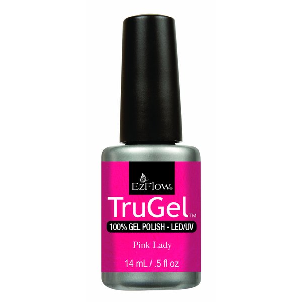 Ez Flow Trugel 4th Launch Nail Lacquer, Pink Lady, 0.5 Fluid Ounce