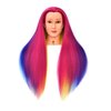 HairZtar 30" Synthetic Fiber Mannequin Head (Long and Thick) Hairdresser Training Head Manikin Cosmetology Head (VICKY+C)