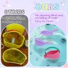 Bath Toys for Toddlers Age 1-3, 3 Pack Baby Bath Tub Swimming Pool Water Table Toys, Soft Mold Free Water Toys Fun Tactile Training Newborn Gifts