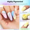 AIMEILI Soak Off Spring Summer Gel Polish Easter Pastel Pink Yellow Blue Purple Gel Nail Polish Easter Decorations Nail Art Color Set Of 12pcs X 8ml - Kit Set 9
