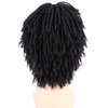 HEITIGN Wigs Synthetic 6 Inch Synthetic Dreadlocks Wig Wigs for Black Women Short Curly Wigs Crochet Wigs