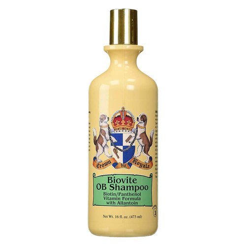 Crown Royale Biovite Formula 3 Dog Shampoo Concentrate, Gives Thick Full Bodied Texture, Adds Volume, Safe For Use on Cats and Dogs, Made in USA, 16 oz